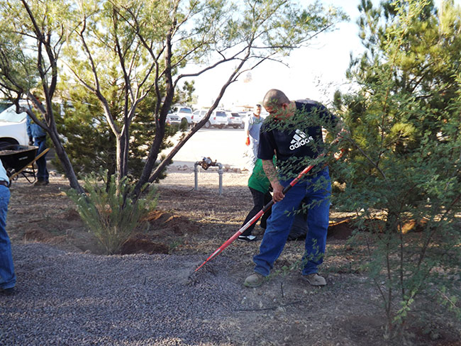 Arturo at the Arizona Builders' Alliance Volunteer Day 2012