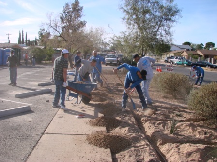 Arizona Builders' Alliance Volunteer Day 2010
